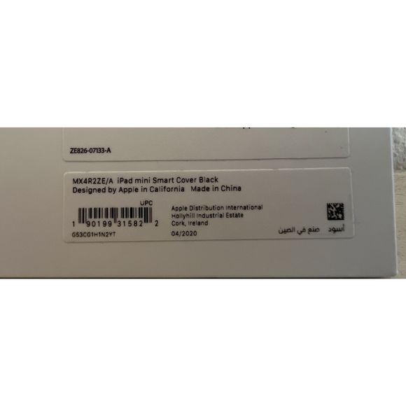 Genuine Apple Smart Cover Case For iPad mini 4 & iPad mini 5th Gen - Black - Picture 4 of 4